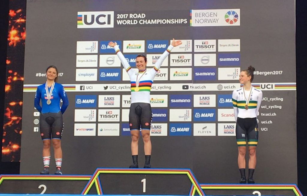 Die Geschichte einer Rennradfahrerin