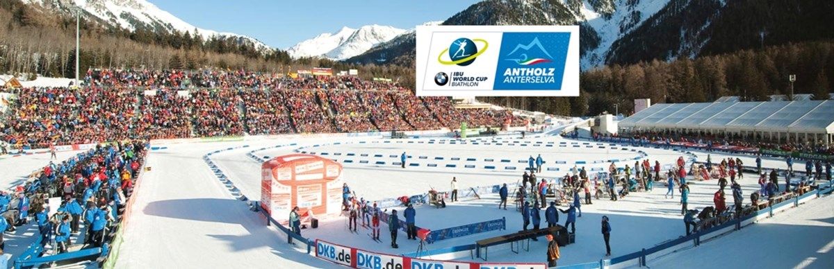 Questi immagini partiranno da domani in tutto il mondo dallo stadio SÜDTIROL ARENA di Anterselva