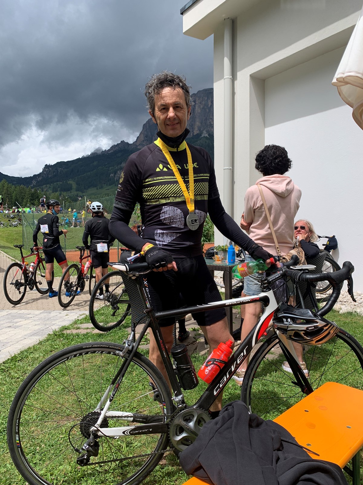 Schick Alex kam noch vor dem Regen ins Ziel