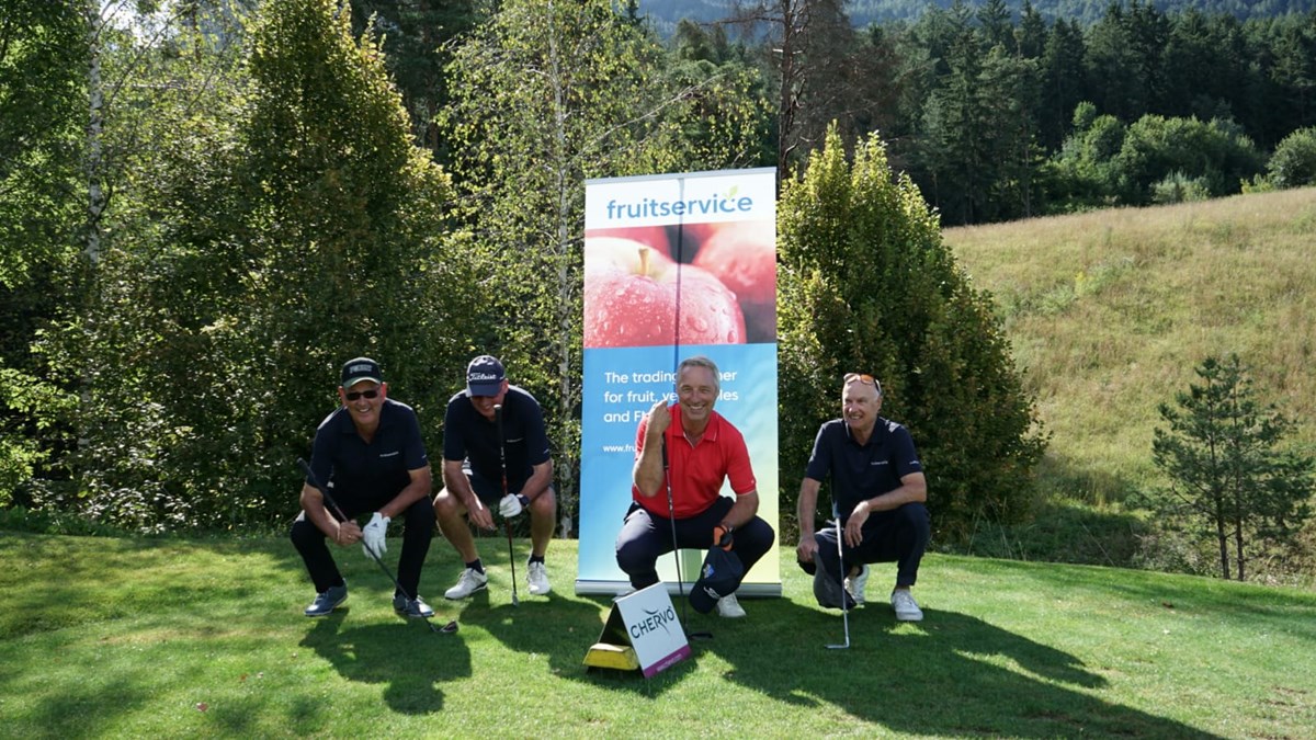 FRUIT SERVICE unterstützte bereits das dritte Mal unser Golfturnier