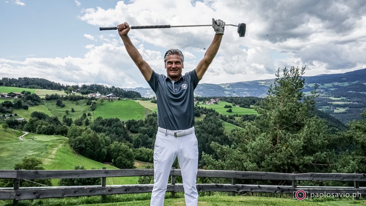 La gioia di Klemens Kaser che ha fatto un HOLE IN ONE!