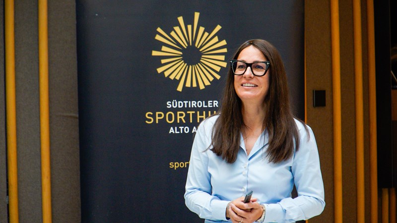 Ha presentato il nuovo progetto Great Season della Sporthilfe: Dorotea Mader , membro del consiglio di amministrazione