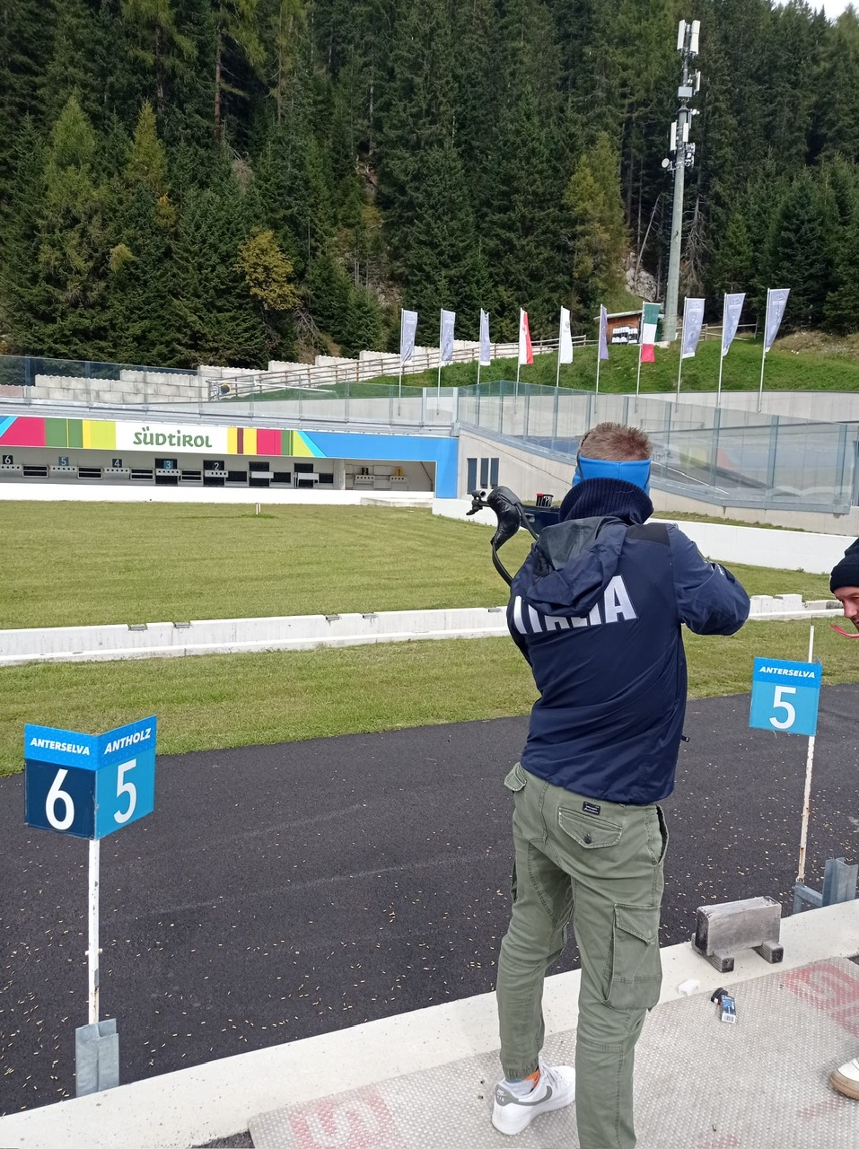 Lukas Hofer war beim OPEN DAY auch mit dabei