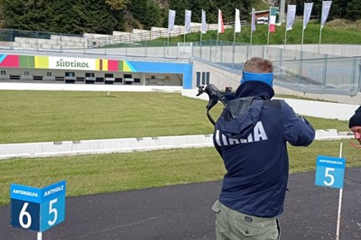 Lukas Hofer war beim OPEN DAY auch mit dabei