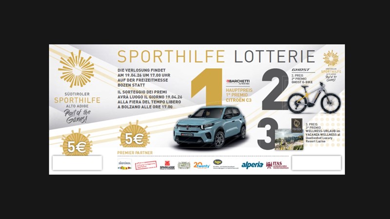 Die Sporthilfe-Lotterie ist gestartet